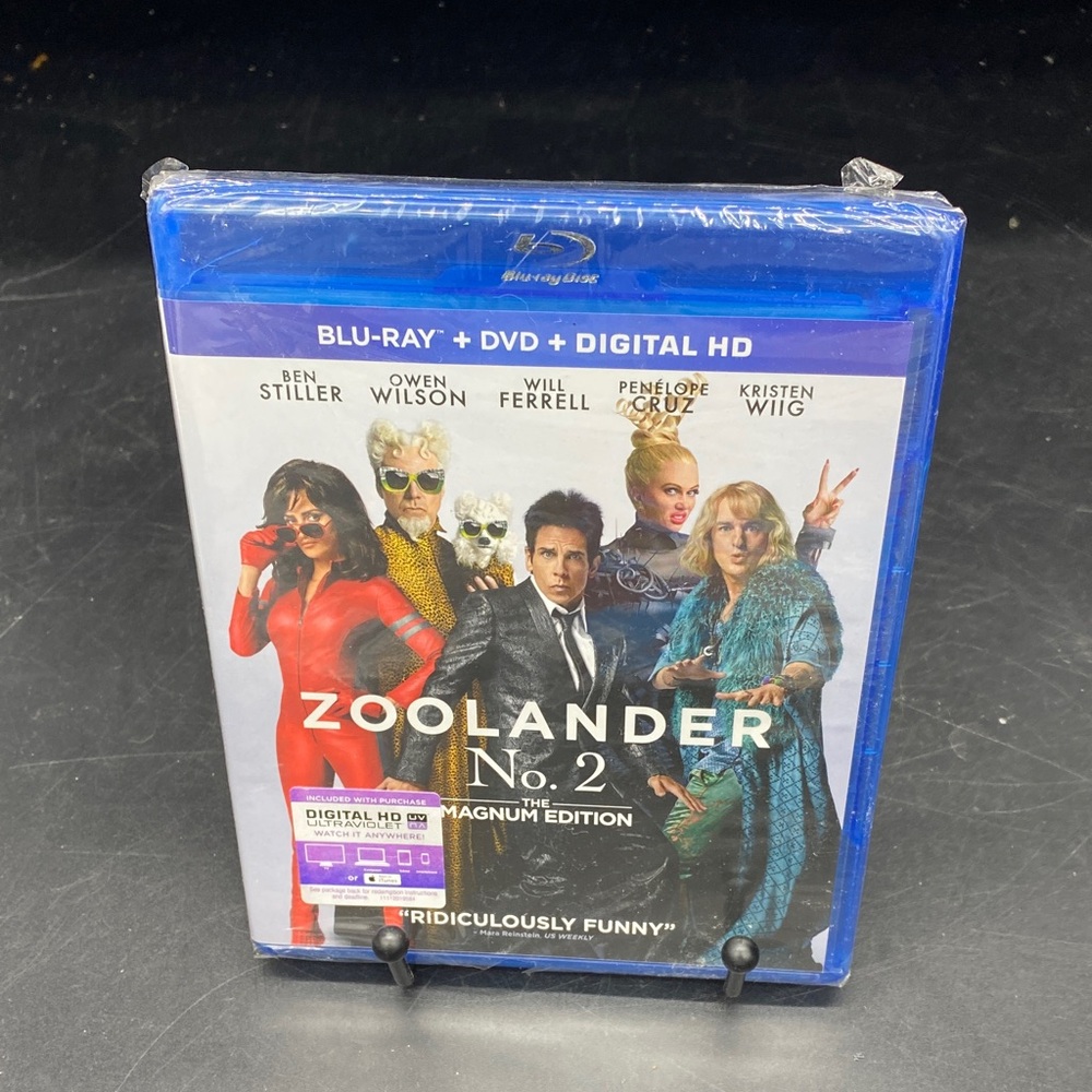 Zoolander No 2 The Magnum Edition  Blu-Ray